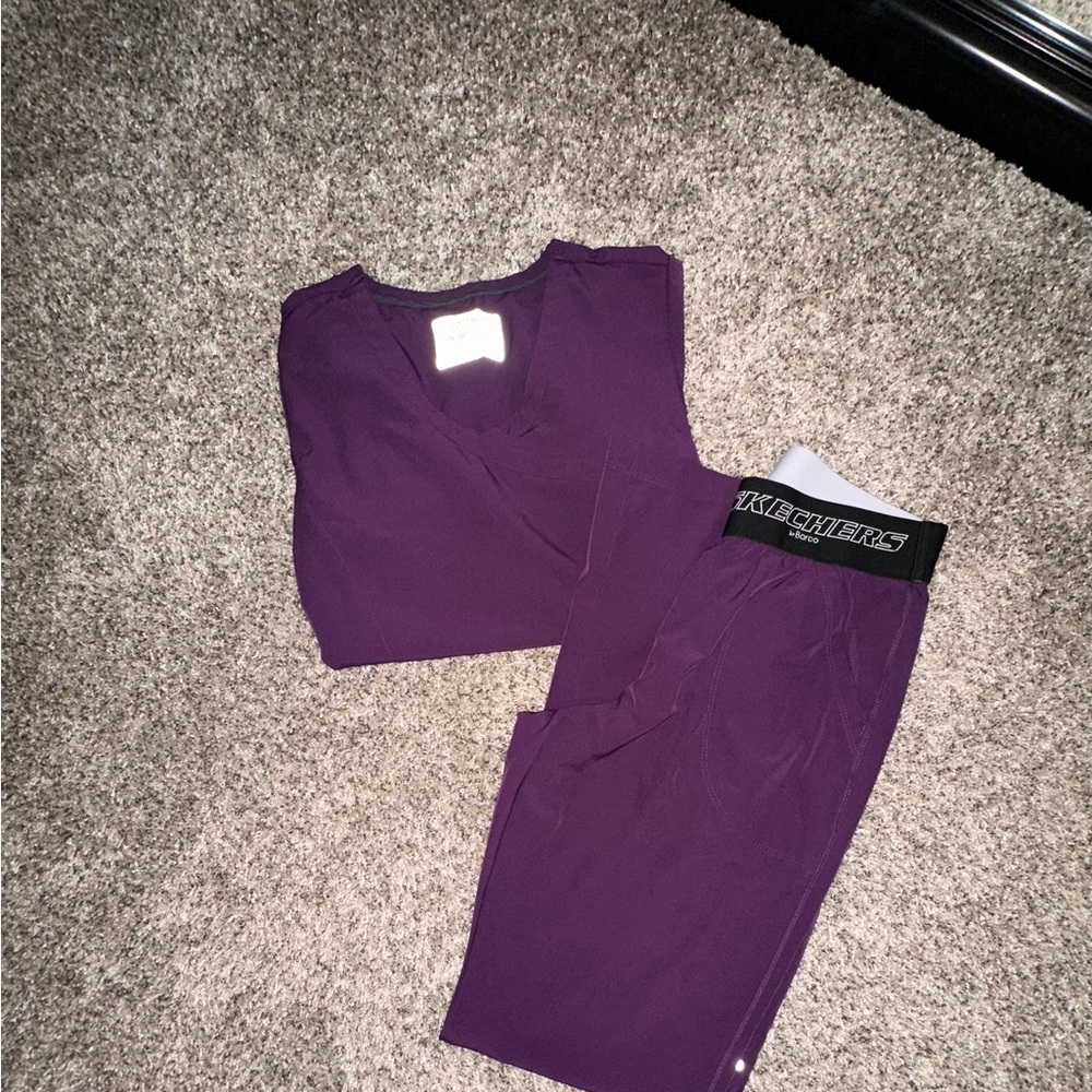 Grey's Anatomy Purple scrub set